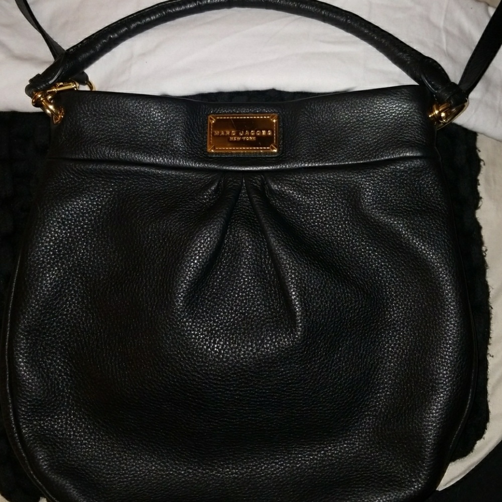 Marc Jacobs Classic Leather Hobo Bag